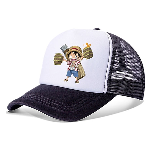 

Hut / Mütze Inspiriert von One Piece Affe D. Ruffy Anime Cosplay-Zubehör Hut Polyester Herren Damen Cosplay Halloweenkostüm