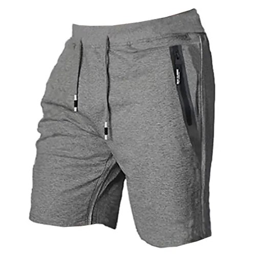 

Men's Athletic Shorts Active Shorts Sweat Shorts Pocket Plain Comfort Breathable Outdoor Daily Going out Cotton Blend Fashion Casual Black Army Green