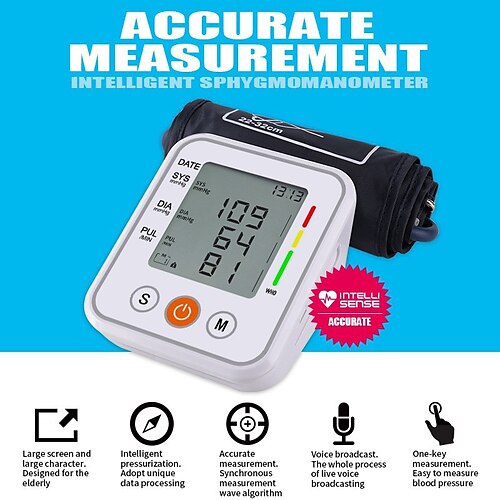 

sphygmomanomètre numérique bras poignet moniteurs pouls rythme cardiaque compteur dispositif automatique mini hématomanomètre lcd