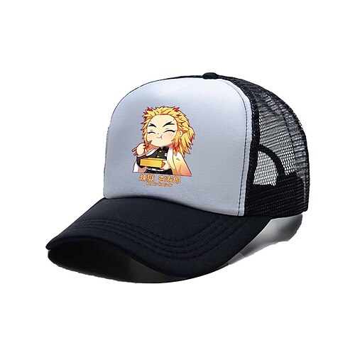 

Chapeau / Casquette Inspiré par Tueur de démons: Kimetsu no Yaiba Kamado Nezuko Agatsuma Zenitsu Manga Accessoires de Cosplay Chapeau Polyester Homme Femme Cosplay Costumes d'Halloween