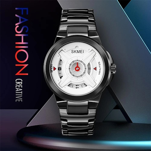 

SKMEI Brand Business Quartz Waterproof Men's Watches Luxury Dress Bracelet Simple Design Time Display Wristwatch