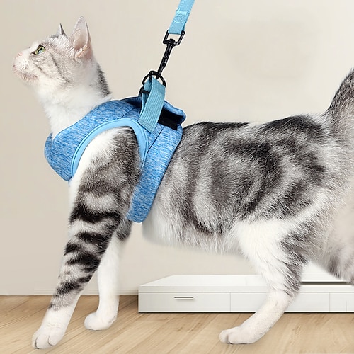 

Corde de traction pour chat pour empêcher l'échappée dédiée à la marche des chats chaîne pour la marche des chats chien animal de compagnie sangles de poitrine réglables