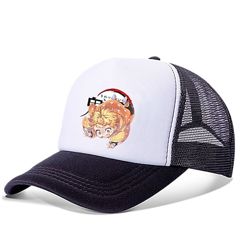 

Hat / Cap Inspired by Demon Slayer: Kimetsu no Yaiba Kamado Nezuko Agatsuma Zenitsu Anime Cosplay Accessories Hat Polyester Men's Women's Cosplay Halloween Costumes