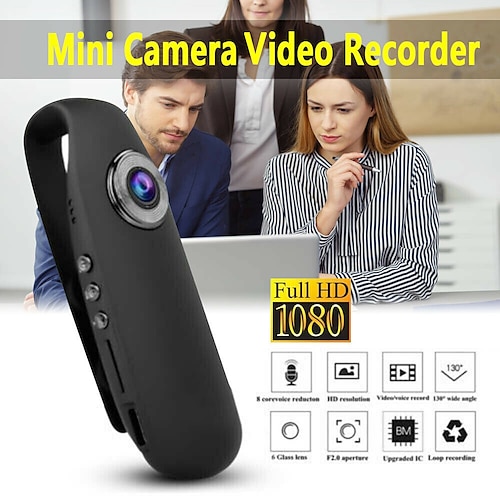 

clip arrière enregistreur vidéo stylo enregistreur d'application de la loi caméra hd 1080p