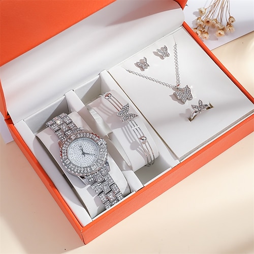

Feminino Relógios de Quartzo Moda Com Strass Relógio Casual Decoração Lega Assista