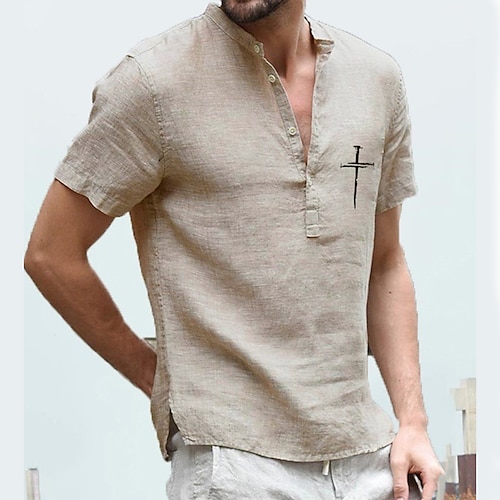 

Homme Chemise Chemises hawaïennes vintage Cheval Rayé Imprimés Photos Rétro Vintage Col rabattu Noir Blanche Jaune Bleu Gris Extérieur Plein Air Manches courtes Imprimer Vêtement Tenue Mode Design