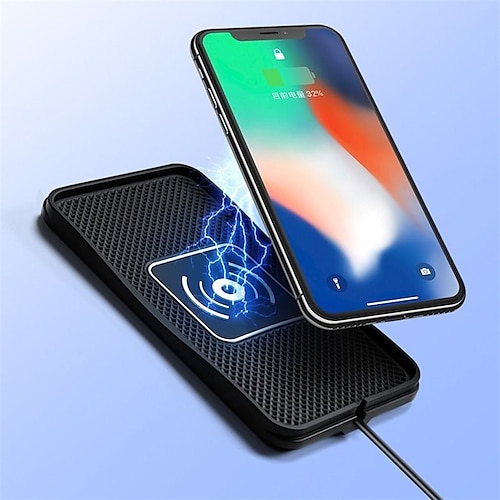 

Wireless Charger Car Wireless Charging pad 10W Fast Wireless car Charger qi Phone Charger pad for car Wireless Phone Charger for Andriod Cell Phone Charging mat Galaxy Note10/S21/S10/S9