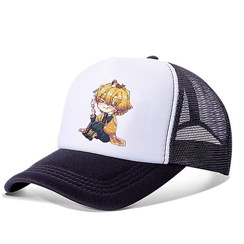 

Hat / Cap Inspired by Demon Slayer: Kimetsu no Yaiba Kamado Nezuko Agatsuma Zenitsu Anime Cosplay Accessories Hat Polyester Men's Women's Cosplay Halloween Costumes