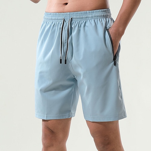 

Homens calções atléticos Shorts de Corrida Shorts casuais Bolsos Tecido Conforto Respirável Ao ar livre Diário Para Noite Moda Casual Preto Azul