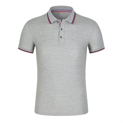 

Hombre POLO Camiseta de golf Casual Festivos Diseño Manga Corta Moda Básico Plano Botón Verano Ajustado Manzana verde Azur Vino Zafiro Blanco Amarillo POLO