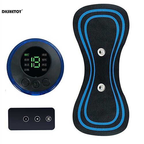 Portable Mini Electric Neck Massager Cervical Massage Stimulator Pain Relief Kit