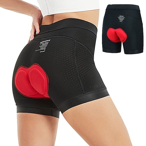 Women's Cycling Underwear Shorts Bike Shorts 3D Padded Shorts Bike
