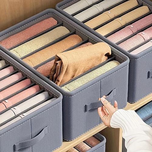 

PP Board Pants Storage, Shirt Storage Box, Thickened Compartment Storage Box 17.3211.817.87in