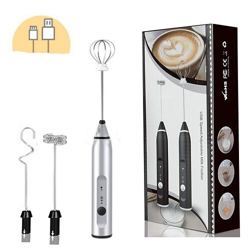 Electric Milk Frother Automatic Foam Machine Blender Coffee
