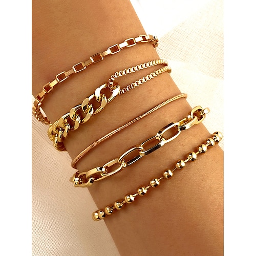 

Mulheres Braceletes Moda Ao ar livre Cor imaculada Bracelete
