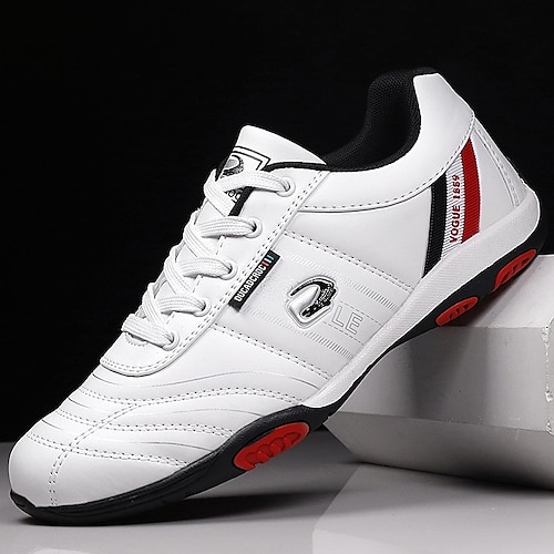 

Homme Basket Chaussures décontractées pour hommes Chaussures de confort Sportif Décontractées Extérieur Athlétique du quotidien Chaussures de golf Chaussures de tennis Marche Cuir Respirable