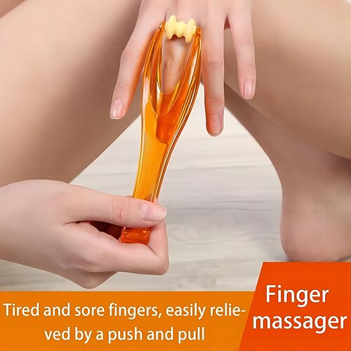 

1pc Finger Massager, Hand Joint Roller Type, Handheld Massager For Relaxation, Blood Circulation, Health Care