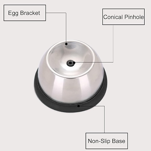Egg Piercer for Raw Eggs, Stainless Steel Needle Egg Punch, Egg