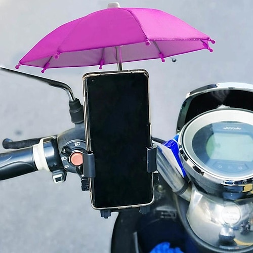 

Universeller Handy-Regenschirm, mobiler Sonnenschirm für den Außenbereich, Mini-Regenschirm, Sommer-Strandständer, Sonnenschutz, Puppendekoration, Zubehör, lustiges Spielzeug