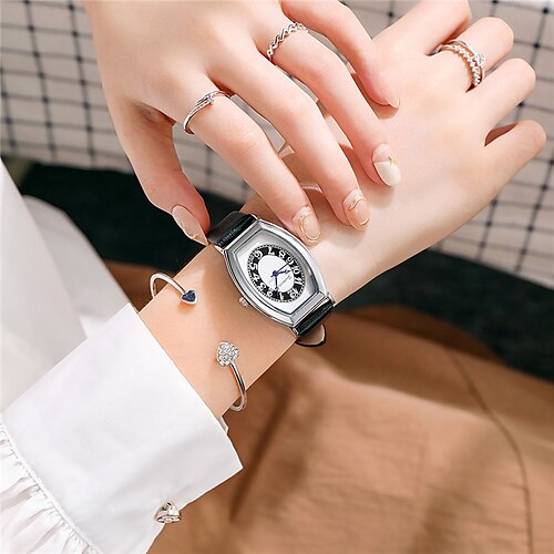 

Mujer Relojes de cuarzo minimalista Reloj Casual IMPERMEABLE Cuero Sintético Reloj