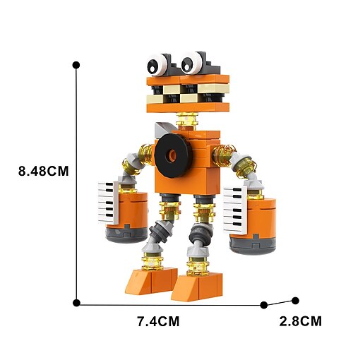 Building Blocks,Explosive My Singing Monsters Assembling Building Block  Game Monster Choir Small Particle Building Block Toys Christmas Gift 2026 -  AU $78.09