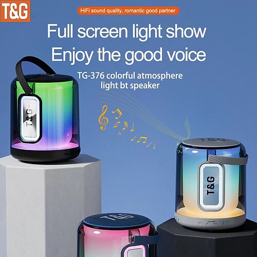 

TG TG376 Bluetooth Lautsprecher Bluetooth Mini Stereoton TWS-Pairing-Funktion Sprecher Für PC Notebook Handy