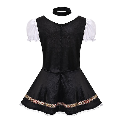  plus marime costum oktoberfest rochie de bere dirndl trachtenkleider ținute de servitoare german munich wiesn șorț cămașă de pânză în stil tradițional pentru femei