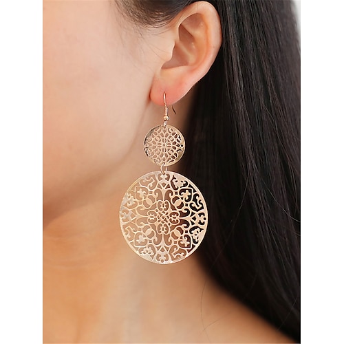 

Femme Boucles d'oreille Mode Extérieur Floral Boucle d'oreille