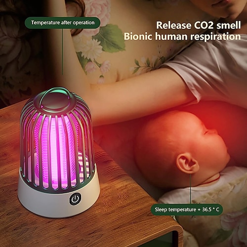 

Outdoor Indoor Anti-Mosquito Kill Lamp 3000V LED Electric USB High-Efficiency Anti-Mosquito Lamp Powerful Electric Shock Type Silent Mosquito Lamp