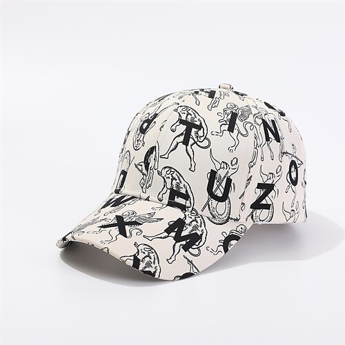 

Hip Hop Letter Print Women Baseball Hats Trendy Streetwear Fashion Comfortable Outdoor Sport Caps Simple Sun Hat