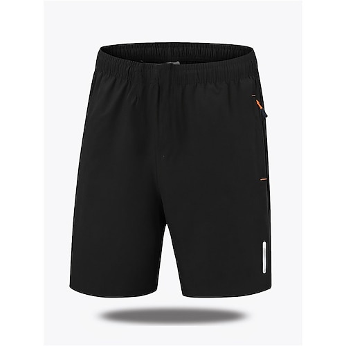 

Homens Shorts de moletom Calção Shorts de verão Cintura elástica Perna reta Tecido Conforto Respirável Curto Casual Diário Feriado Esportes Moda Preto Azul