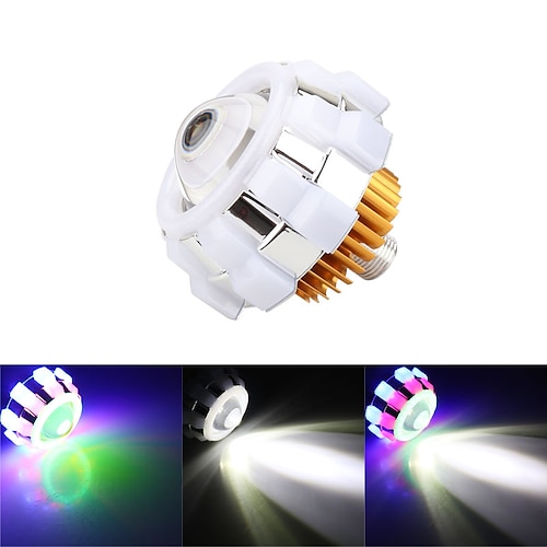 

Moto phare led projecteur lentille universel scooter ange diable oeil spot lumière moto motos accessoires