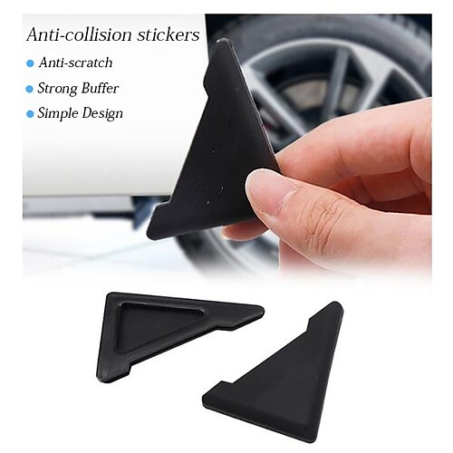 

couverture de coin de porte de voiture silicone anti-rayures anti-collision fournitures de protection