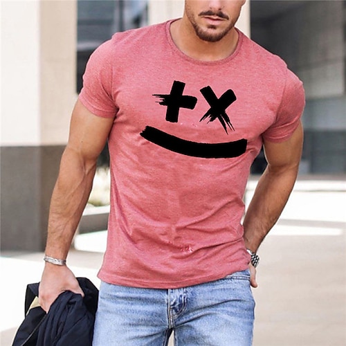 

Hombre Camiseta Graphic Gracioso Cuello Barco Ropa Impresión 3D Exterior Diario Manga Corta Estampado Moda Design Vintage