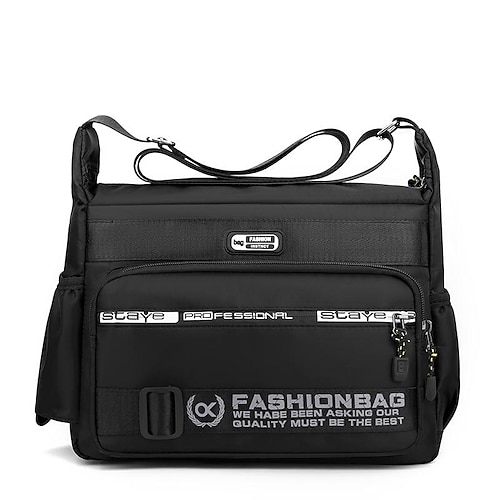 Nylon Handbag Shoulder Bag Large Capacity Messenger Bag, Men's