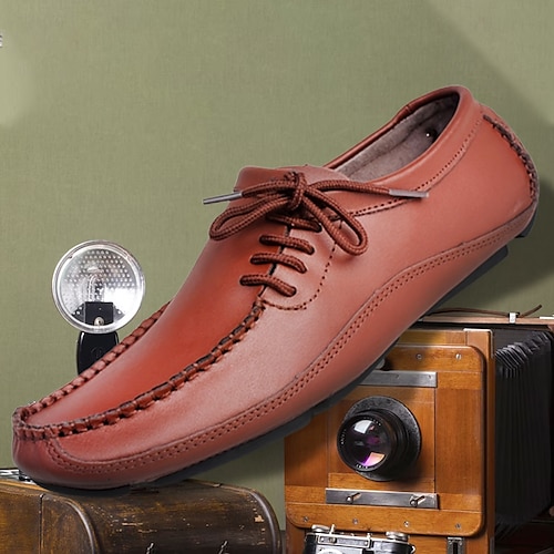 

Homme Bottes de sécurité Chaussures décontractées pour hommes Manteaux en similicuir Entreprise Rétro Vintage Décontractées Extérieur du quotidien Marche Cuir Respirable Bleu creux Noir creux Creux