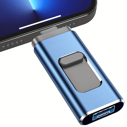 Flash Drive 128 GB For IPhone Thumb Drives USB Memory Stick High Speed Jump  DrivePhoto Stick External Storage For IPhone/iPad/Android/PC 2023 - US  $29.89