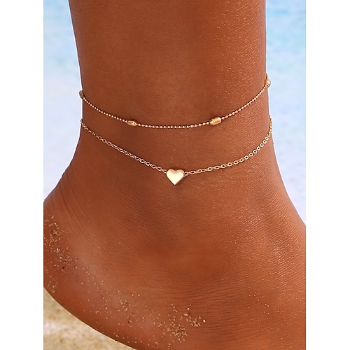 

Women's Fashion Outdoor Heart Anklet