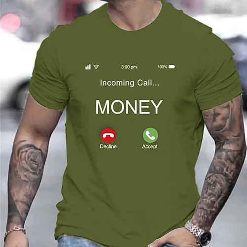 

Herren T Shirt Grafischen T-Shirt Legerer Stil Klassicher Stil Buchstabe Grafik-Drucke Rundhalsausschnitt Bekleidung Outdoor Strasse Kurzarm Bedruckt Modisch Designer Brautkleider schlicht