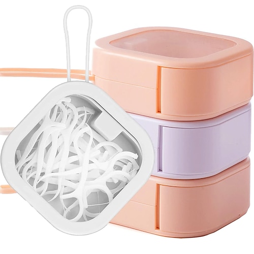 Portable Children's Hair Accessories Storage Box, Containers
