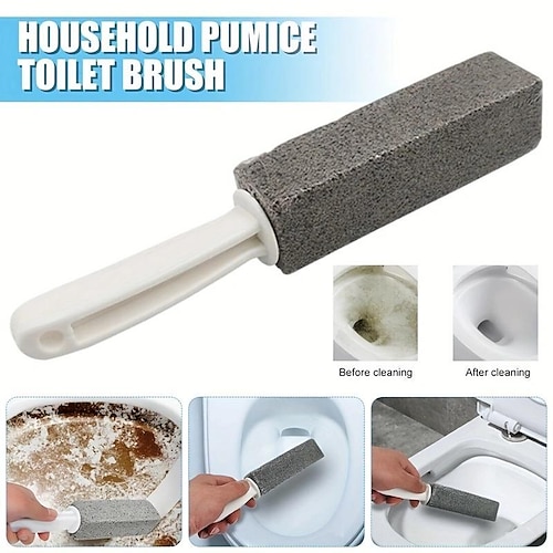 ménage ponce brosse de toilette nettoyant pour toilettes lavage brosse de toilette toilette enlever l'échelle d'urine jaune tache brosse de nettoyage