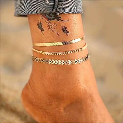 

Women's Fashion Outdoor Leaf Anklet
