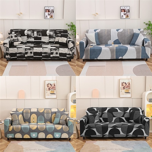 

Stretch Couch Covers Sectional Sofa Cover For Dogs Pet, Washable Slipcovers For Love Seat, L Shaped,3 Seater, U Shaped, Arm Chair Couch Protector Soft Durable