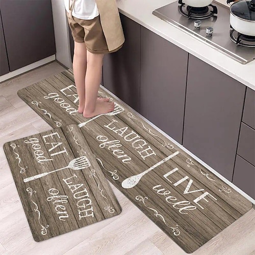 Kitchen Rugs Anti Fatigue Mats for Kitchen Floor Cushioned Kitchen