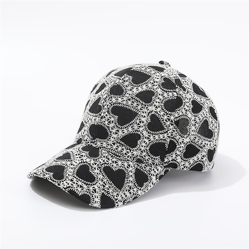 

Nouveaux chapeaux pour femmes broderie amour casquettes mode solide casquette de baseball printemps été chapeau de soleil