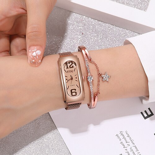 

Women's Quartz Watches Quartz Butterly Style Modern Style Butterfly Cute Analog Blushing Pink