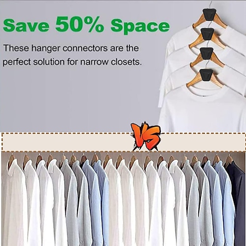 Triangles For Hangers Connector Hooks Closet Clothes Hooks Rack