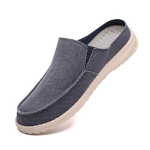 

Hombre Zuecos y pantuflas Casual Exterior Diario Punto Transpirable Azul Caqui Gris Verano Primavera