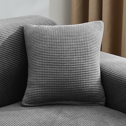 

2 peças de fronha jacquard moderna e simples para quarto de casa