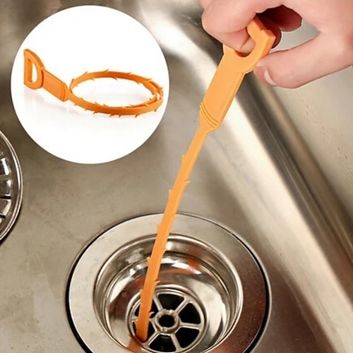 Bathroom Spring Pipe Dredging Tools Kitchen Sink Cleaning Hair